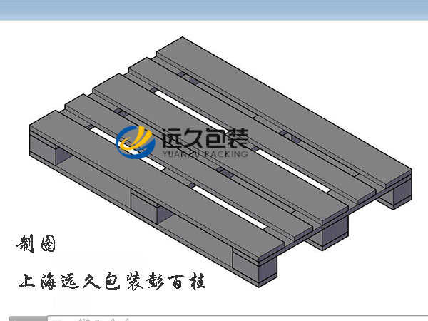 木托盘三维建模